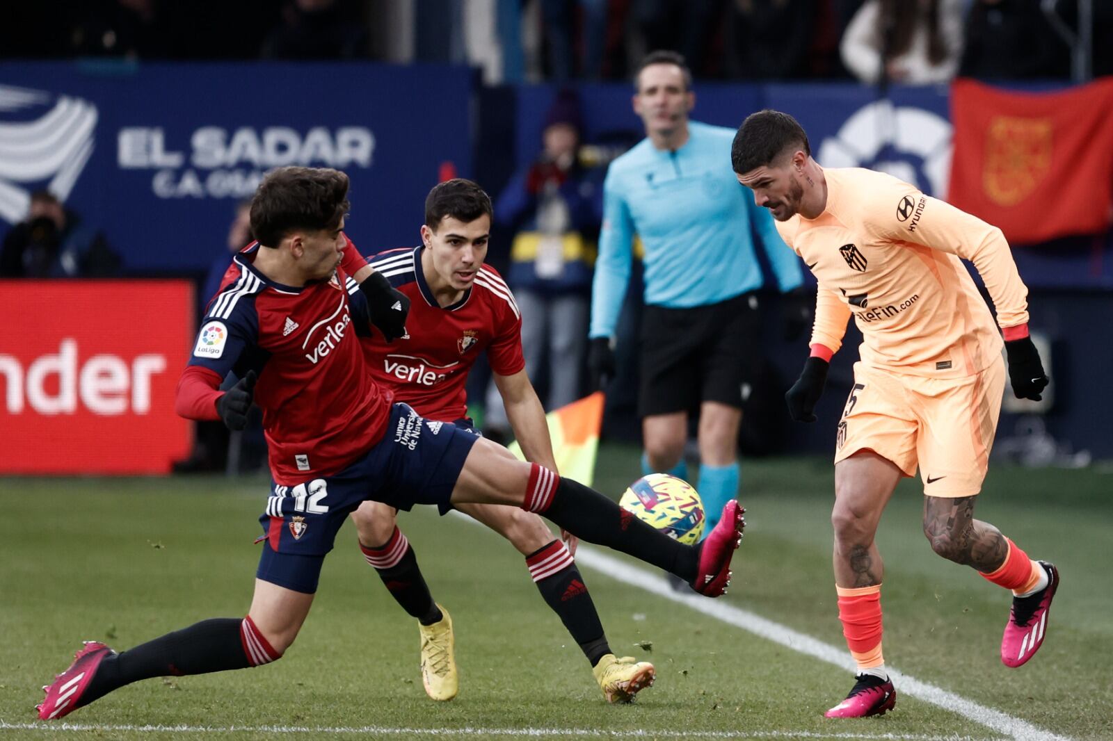 Rodrigo De Paul jugó un partidazo para el Atlético de Simeone