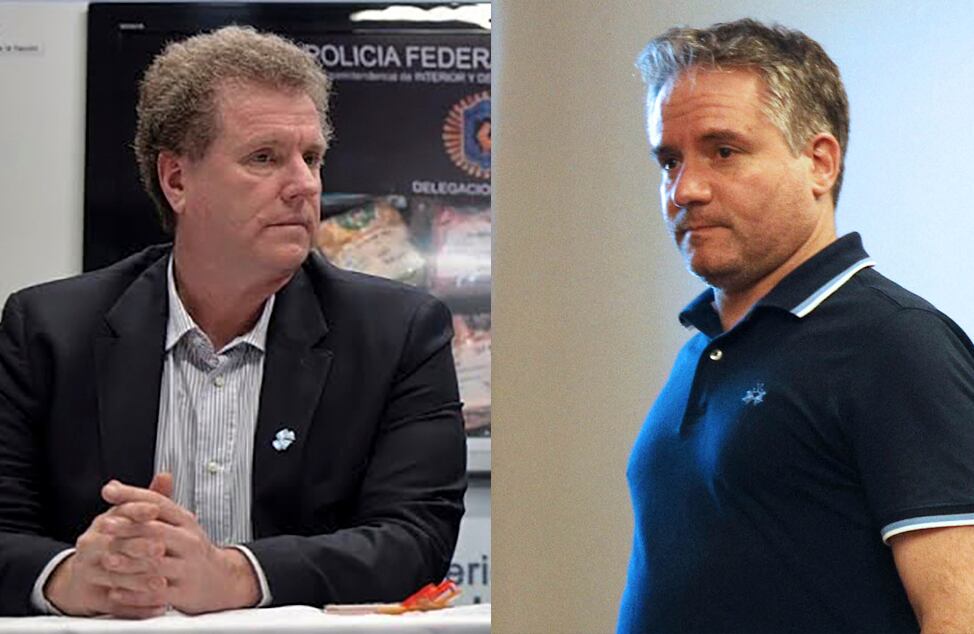 El diputado Gerardo Milman y Marcelo D'Alessandro, ministro de Justicia y Seguridad porteño, en uso de licencia.