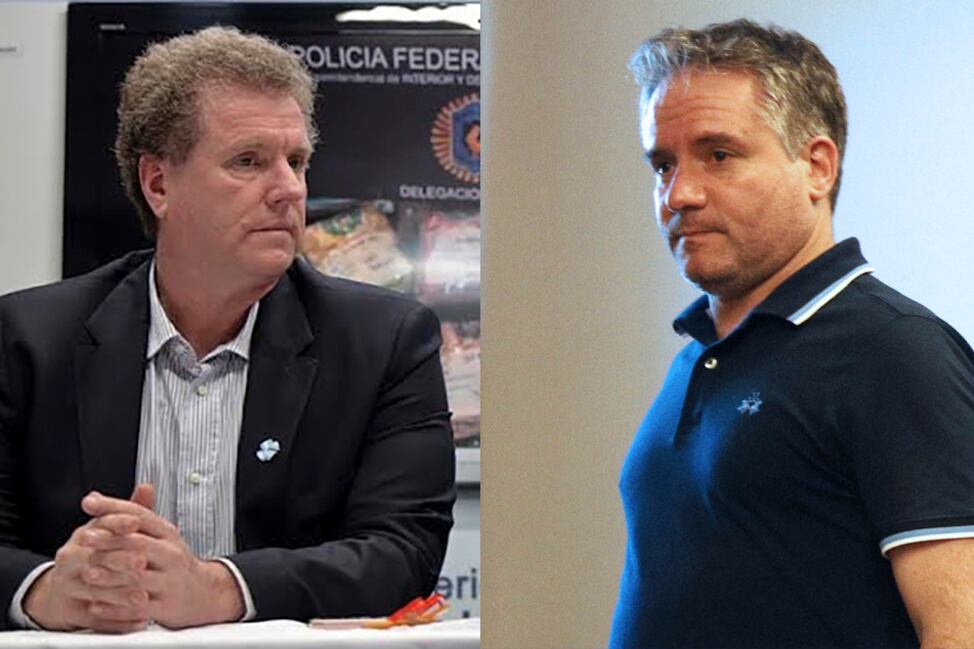 El diputado Gerardo Milman y Marcelo D'Alessandro, ministro de Justicia y Seguridad porteño, en uso de licencia.