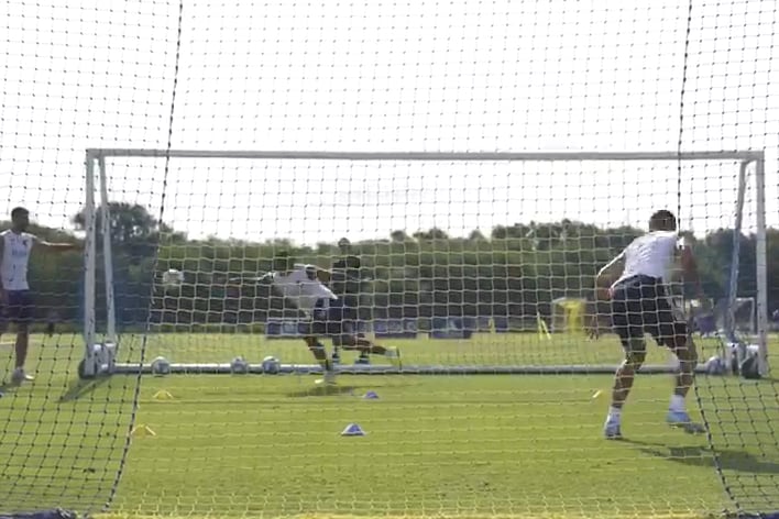 Los jugadores se divirtieron en medio de la dura pretemporada.