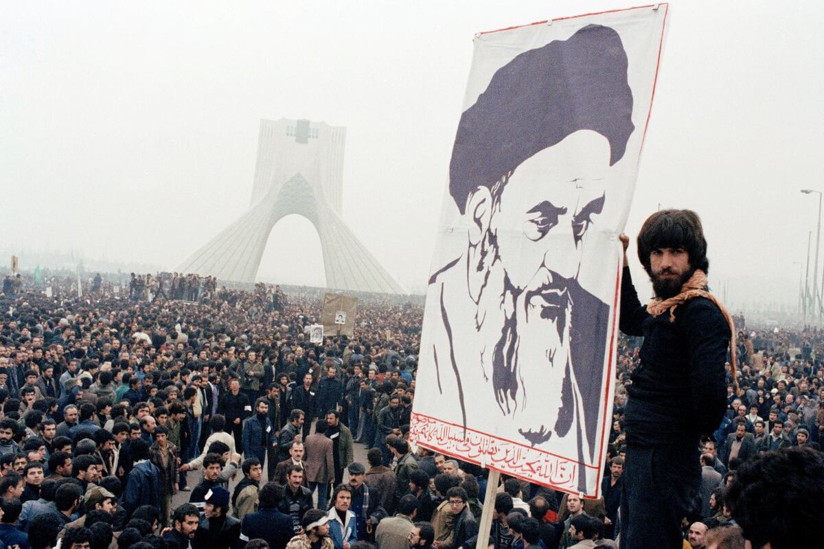 Una foto tomada en Teherán, en octubre de 1978