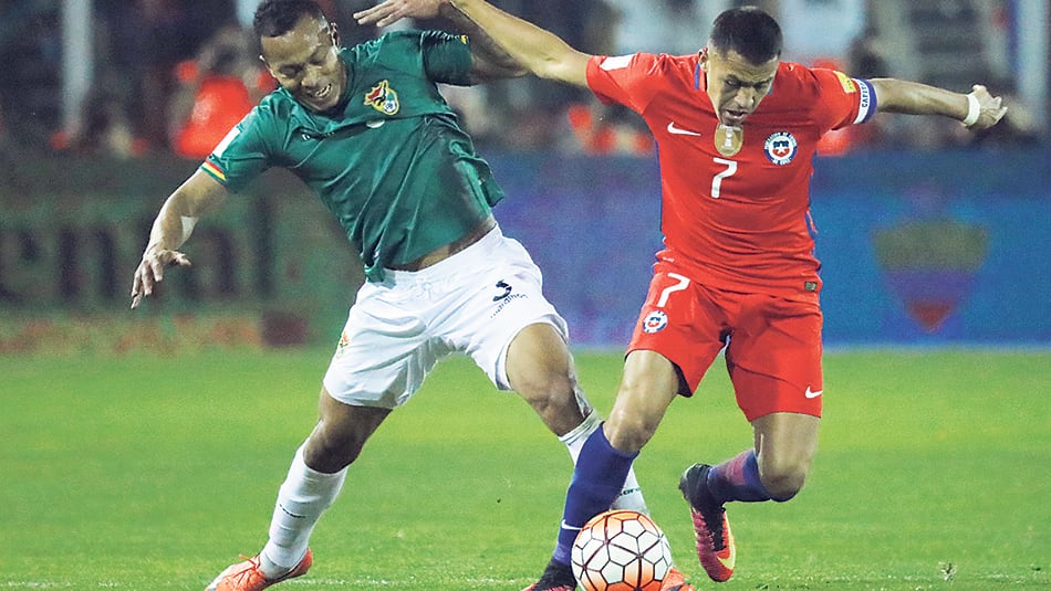 La FIFA cambió el resultado de Bolivia-Chile por la mala inclusión de Nelson Cabrera.