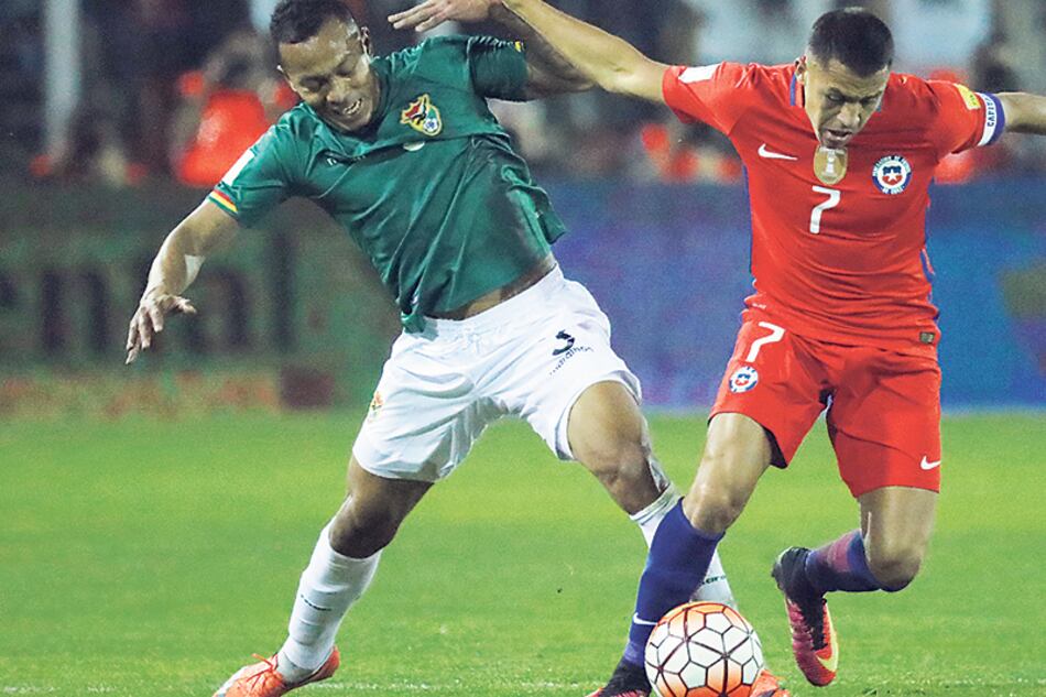 La FIFA cambió el resultado de Bolivia-Chile por la mala inclusión de Nelson Cabrera.