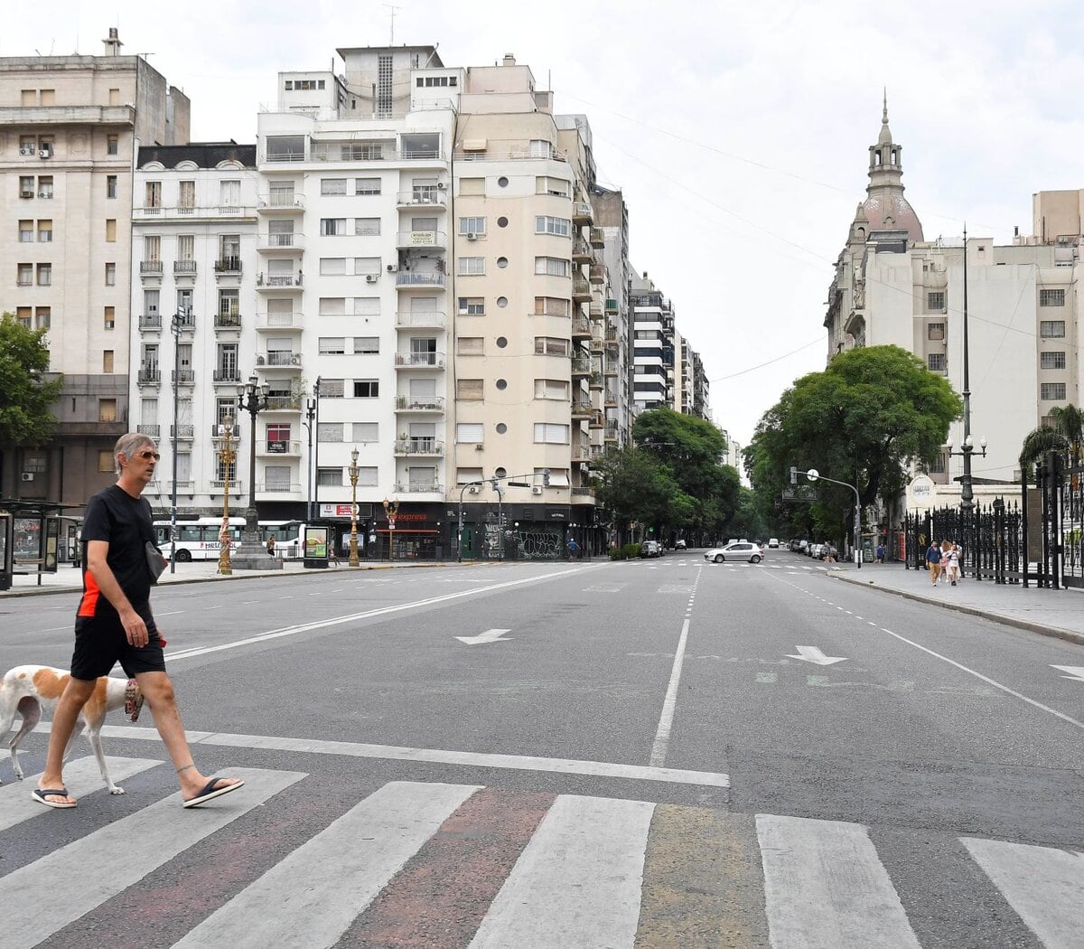 La semana comenzó con temperaturas primaverales en la Ciudad