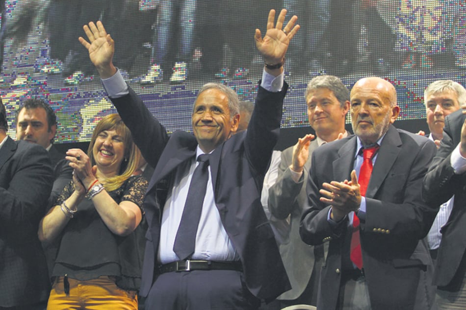 Sergio Palazzo encabezó un acto en el Gran Rex del que participaron Yasky, Baradel, Siley y Pablo Moyano.
