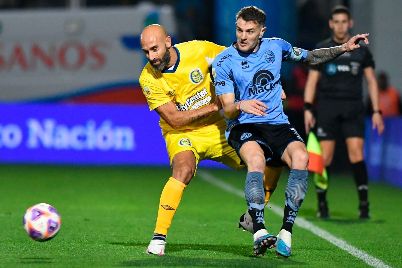 Vegetti aguanta la carga de Quintana