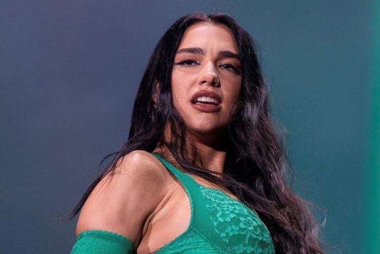 Dua Lipa dio su primer show en Buenos Aires. Imagen: @dualipanoticia.