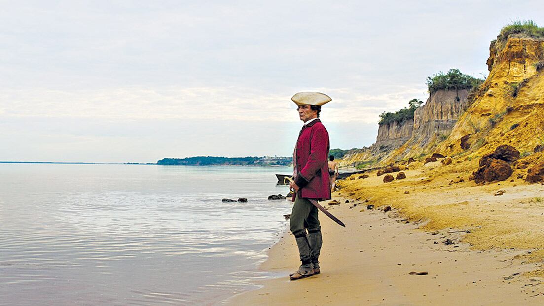 Daniel Giménez Cacho en Zama, de Lucrecia Martel, basada en la novela de Antonio Di Benedetto.
