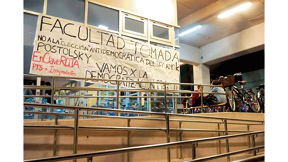 La Facultad de Ciencias Sociales es la única que sigue ocupada.