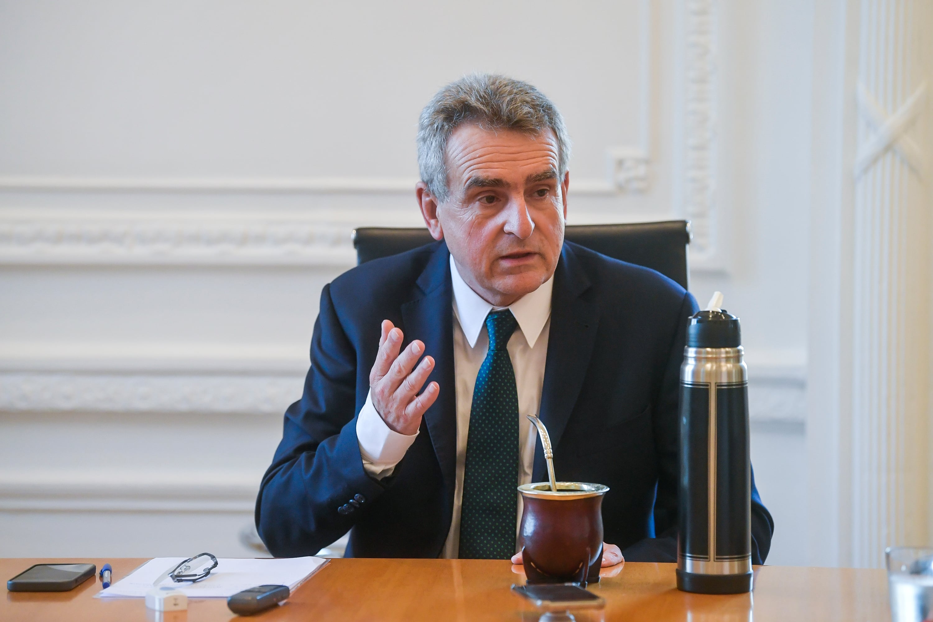 Agustín Rossi, flamante jefe de Gabinete.