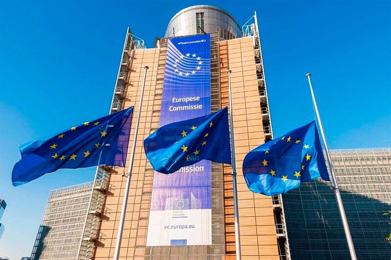 La sede de la comisión europea en Bruselas.