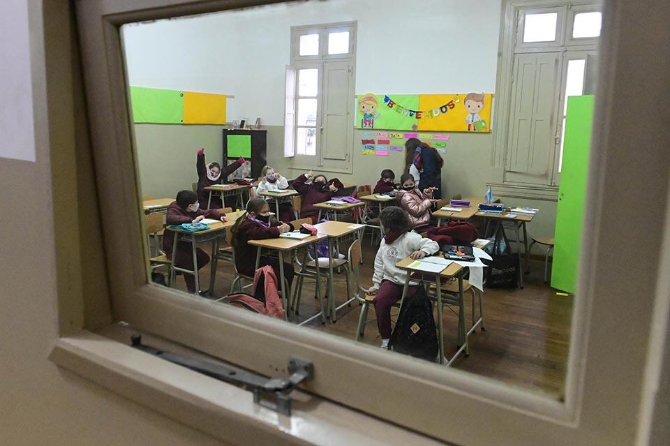 Ayer fue el retorno de las clases presenciales.