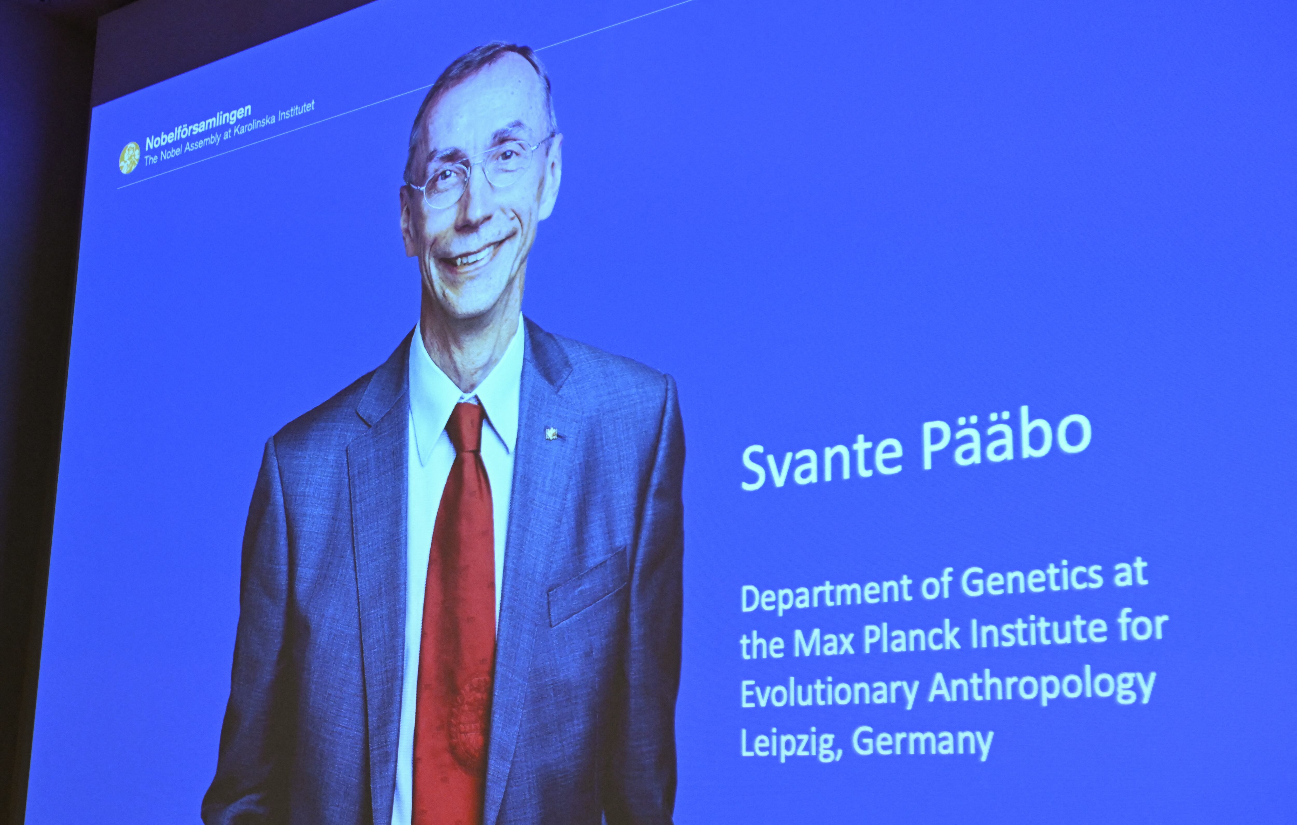 El biólogo Svante Pääbo fue distinguido con el Premio Nobel de Medicina 2022. Imagen: AFP.