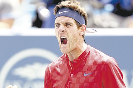 Delpo alcanzará a Nalbandian (2006) y a Coria (2005) en el ranking.