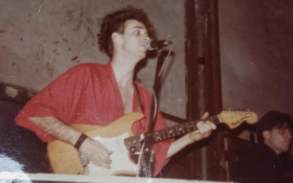 Cerati durante el recital en Orán.