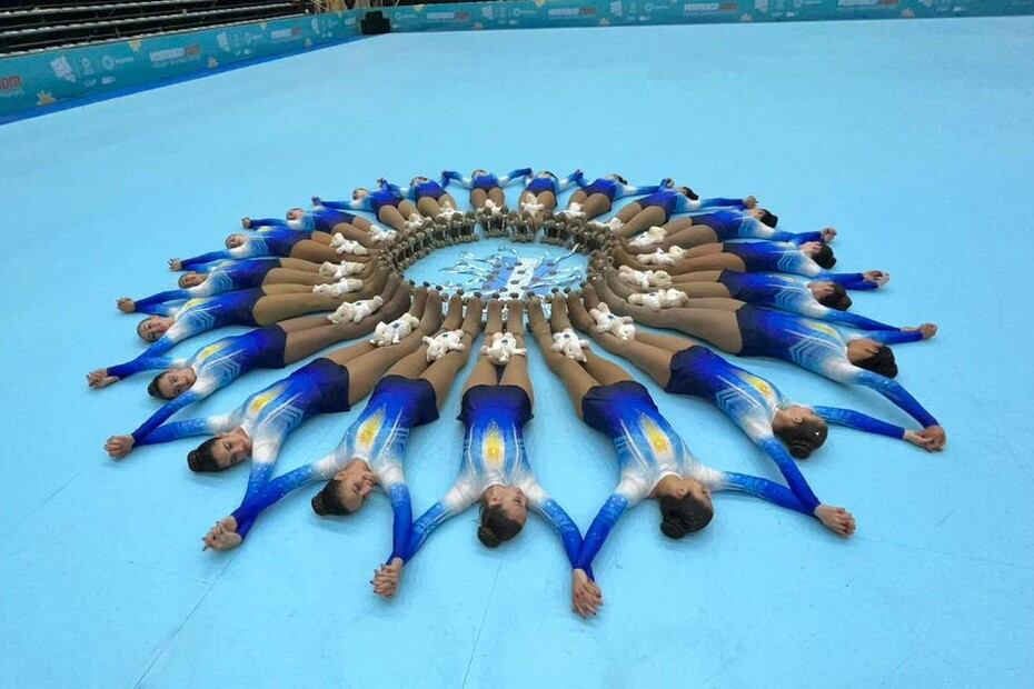 Shiric Precisión en los Juegos Mundiales del Patinaje en Argentina del 2022. Crédito: Shiric Precisión