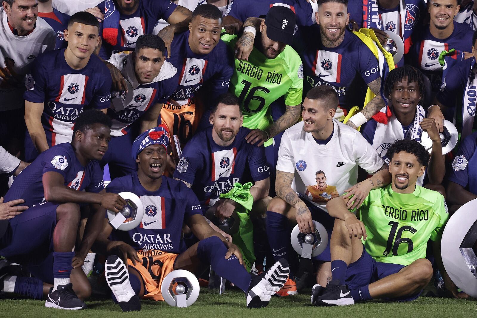 El PSG y Messi tuvieron un festejo muy frío del título ganado la semana pasada