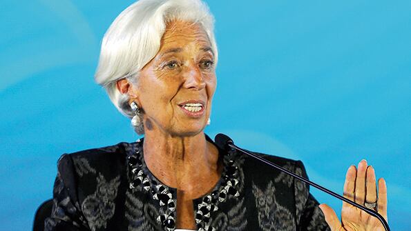 Christine Lagarde.