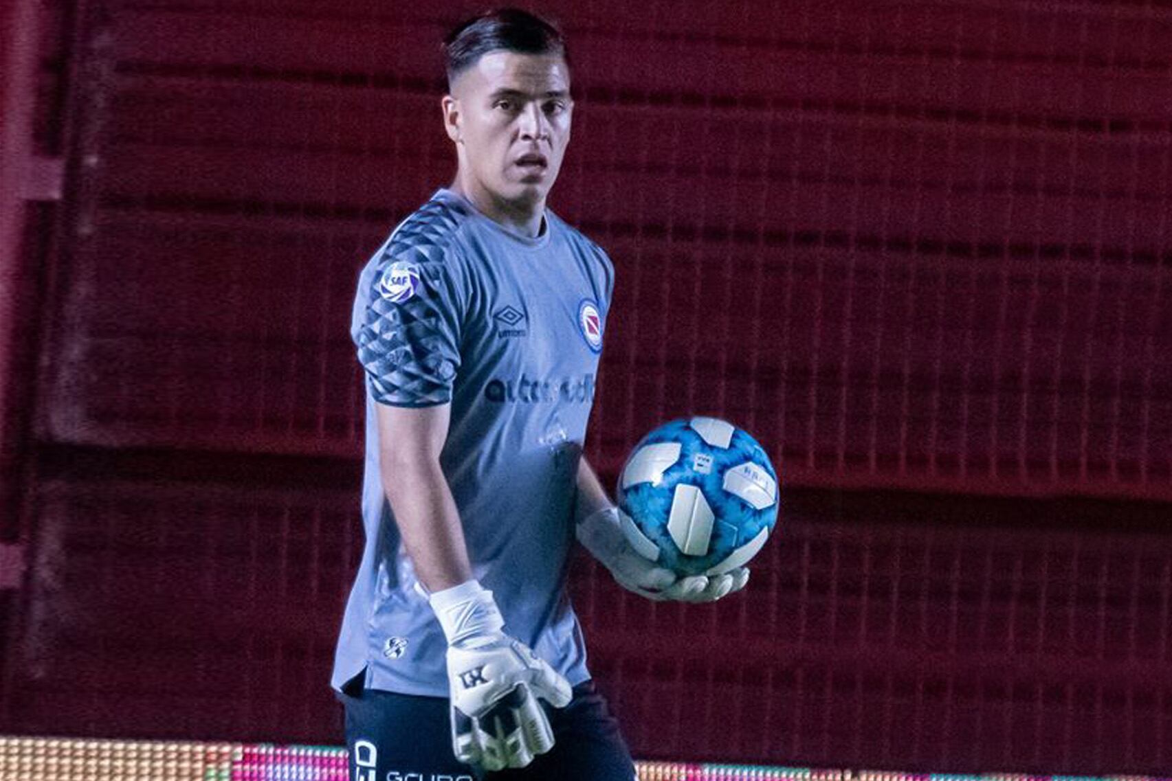 Chaves, arquero de Argentinos Juniors.