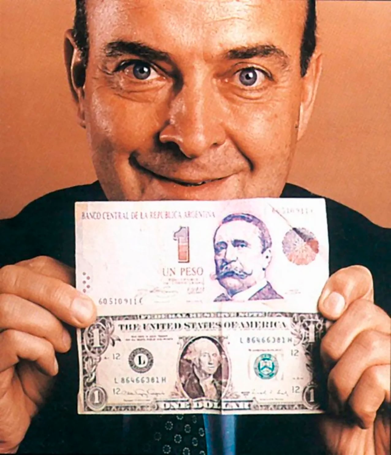 Domingo Cavallo, autor intelectual de la Convertibilidad, fue también presidente del BCRA durante la última dictadura.