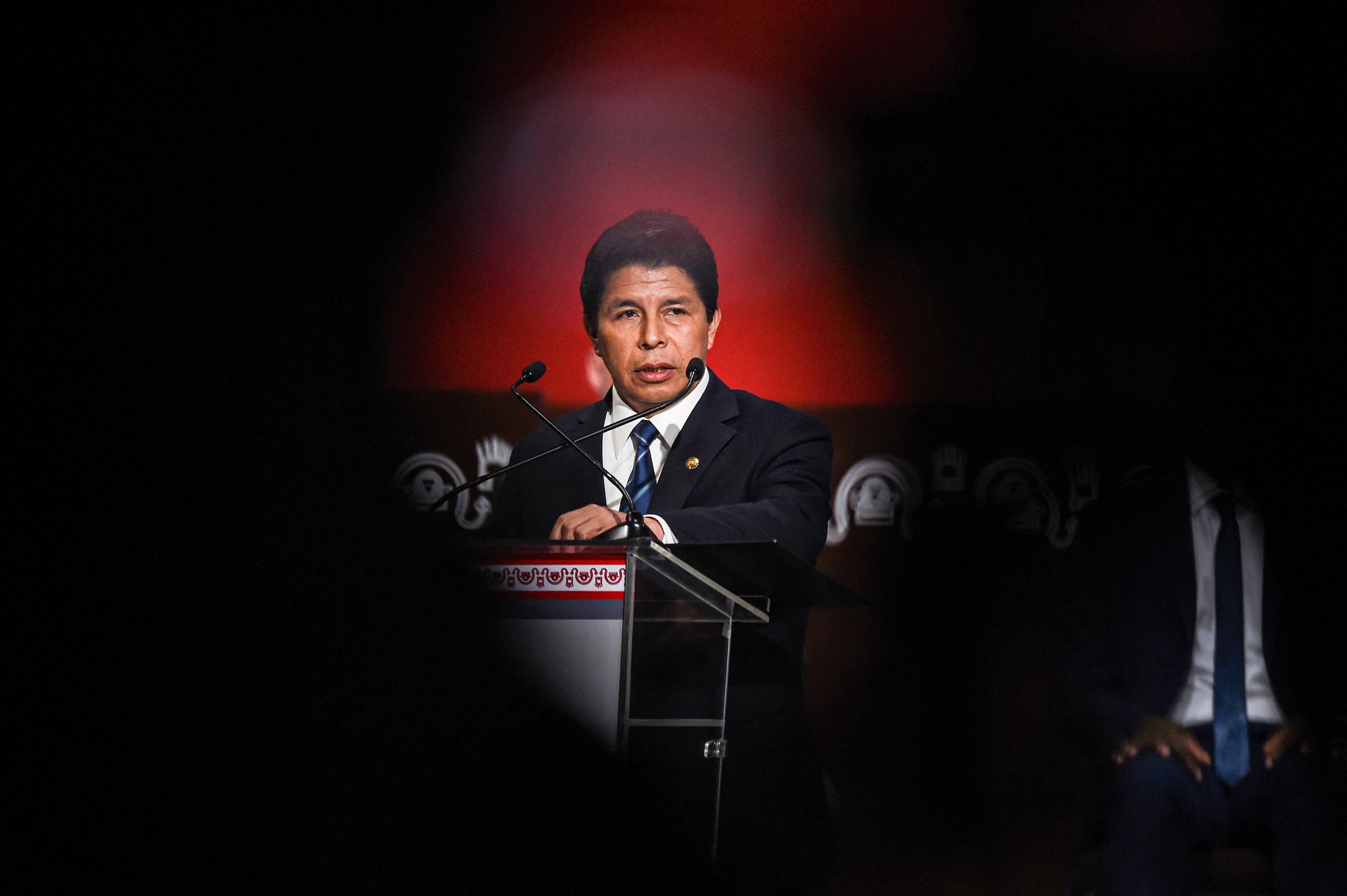 Castillo declaró su inocencia y pidió que se detenga la represión.