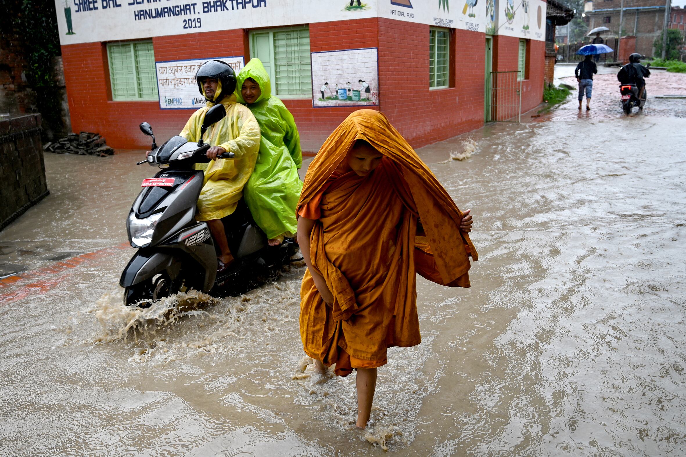 El sur de India sufre fuertes inundaciones por lluvias