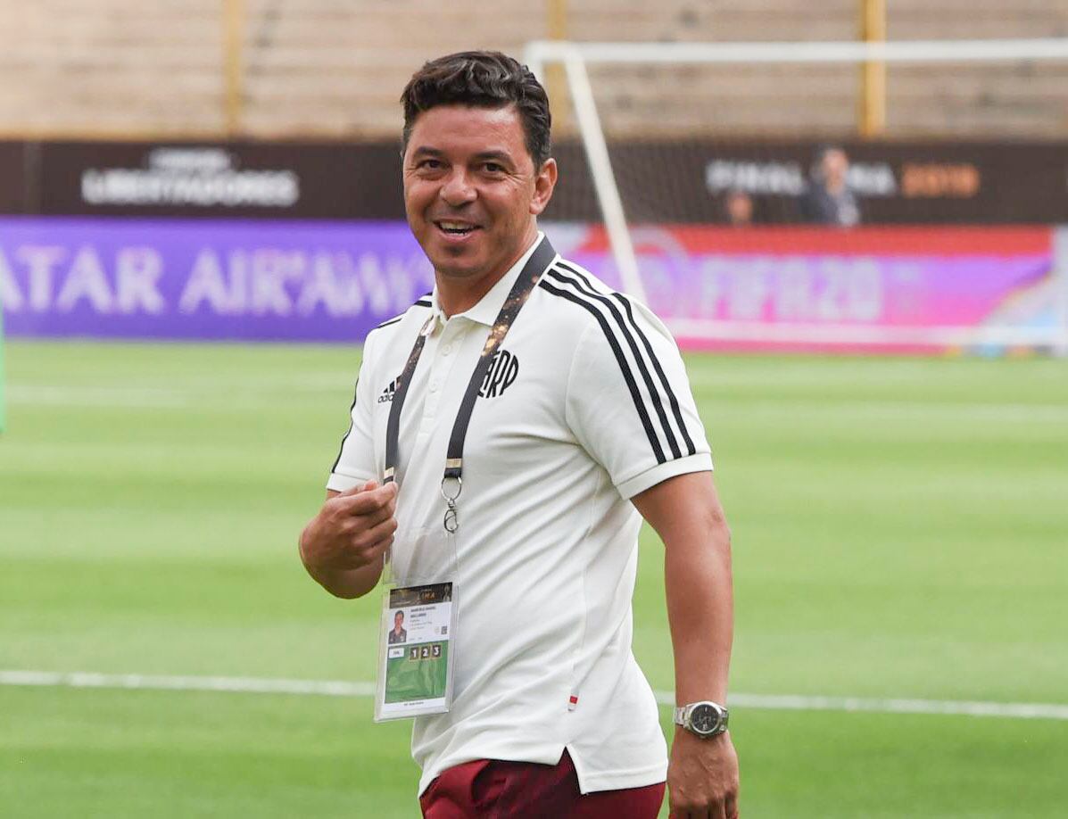 Marcelo Gallardo, DT de River Plate.