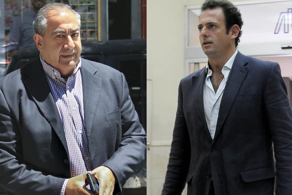 Héctor Daer, titular de la CGT, y José Urtubey, dirigente de la Unión Industrial Argentina.