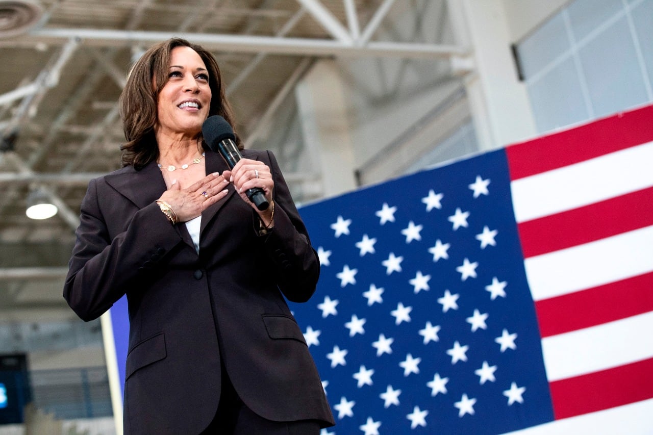 La senadora Kamala Harris fue la elegida por Joe Biden, como candidata a vicepresidenta.