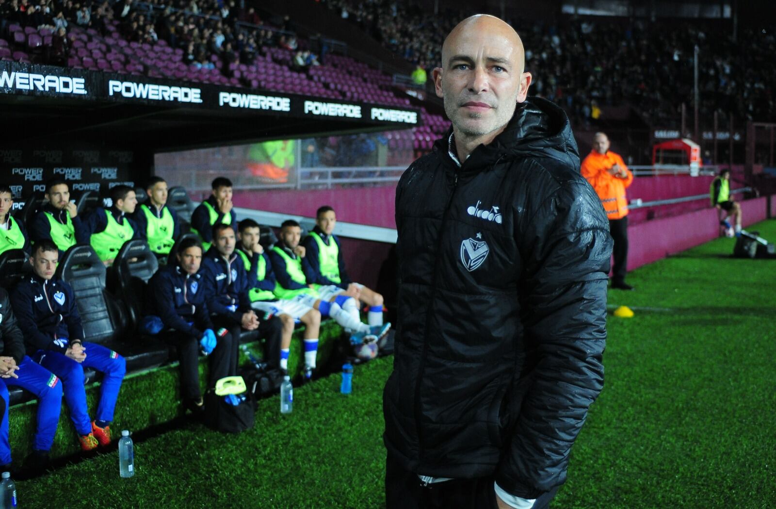 El entrenador Sebastián Méndez.