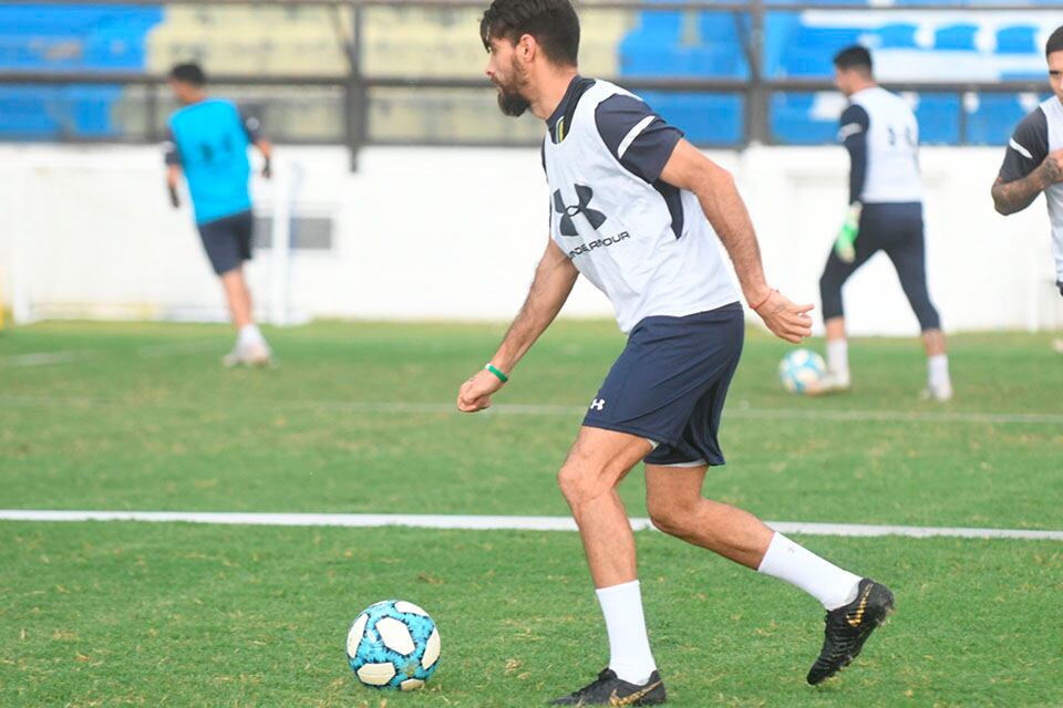 Laso entrenó ayer por primera vez aunque no hizo fútbol. 