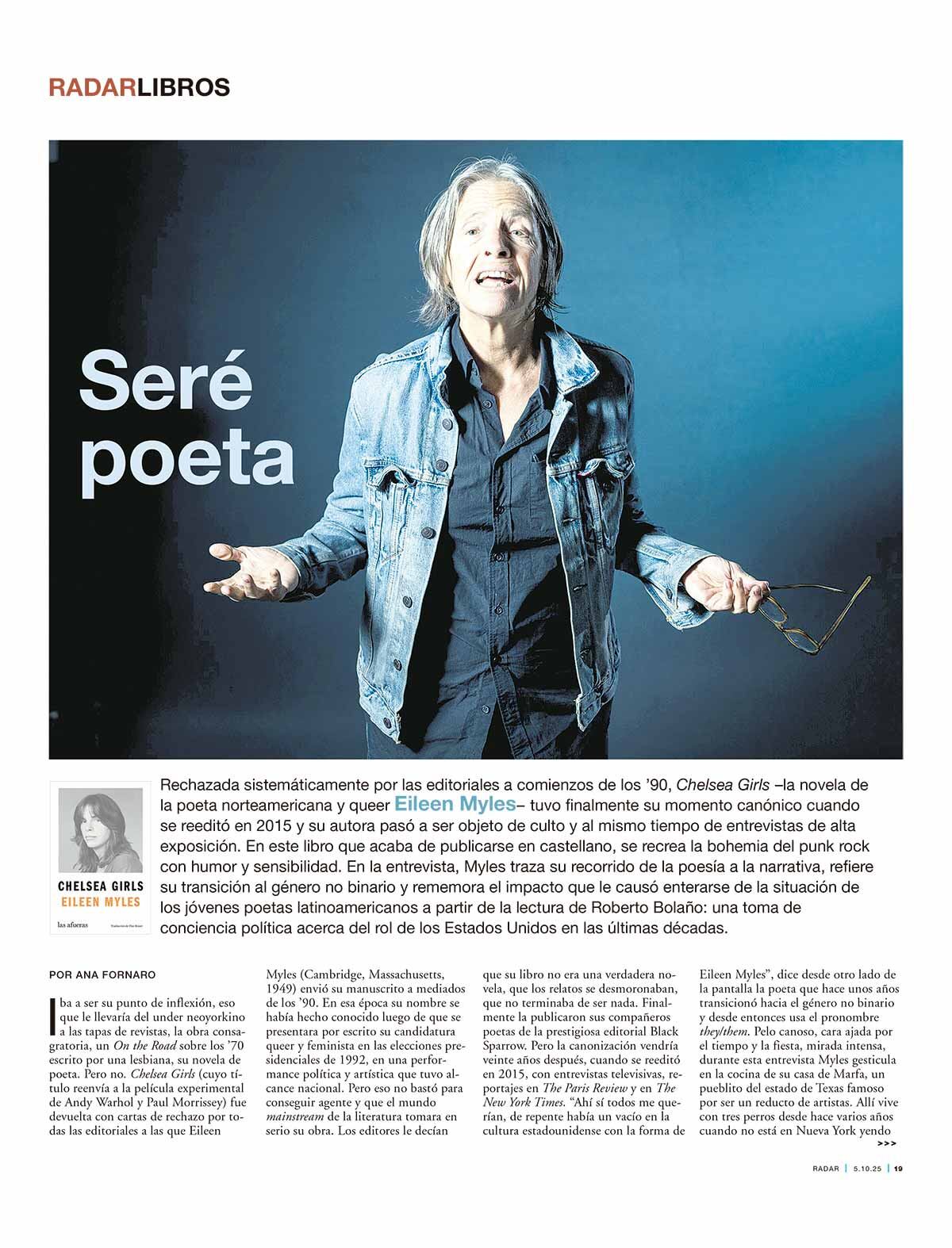Seré poeta - 03/10/2025