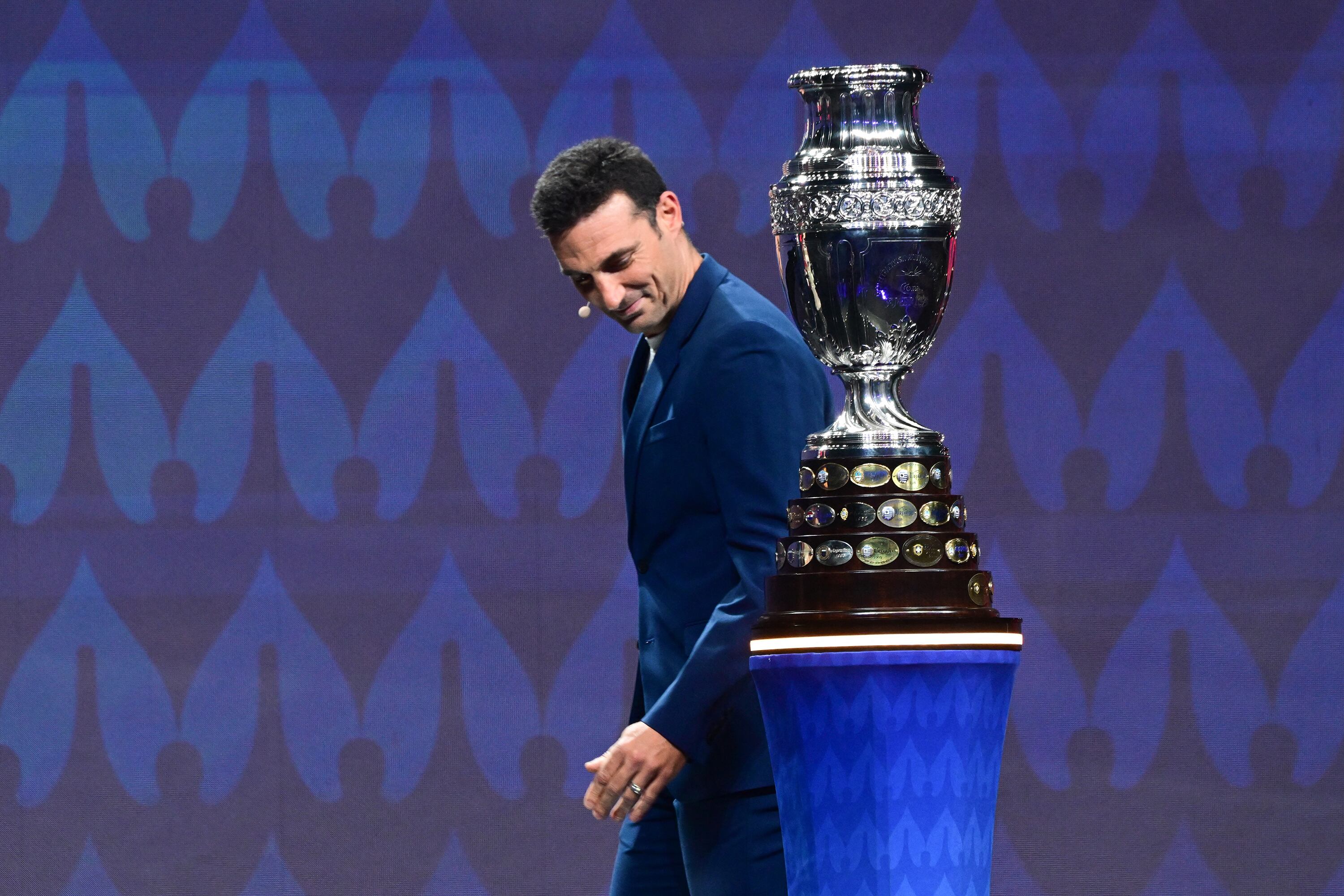 Lionel Scaloni apareció en escena con la Copa América