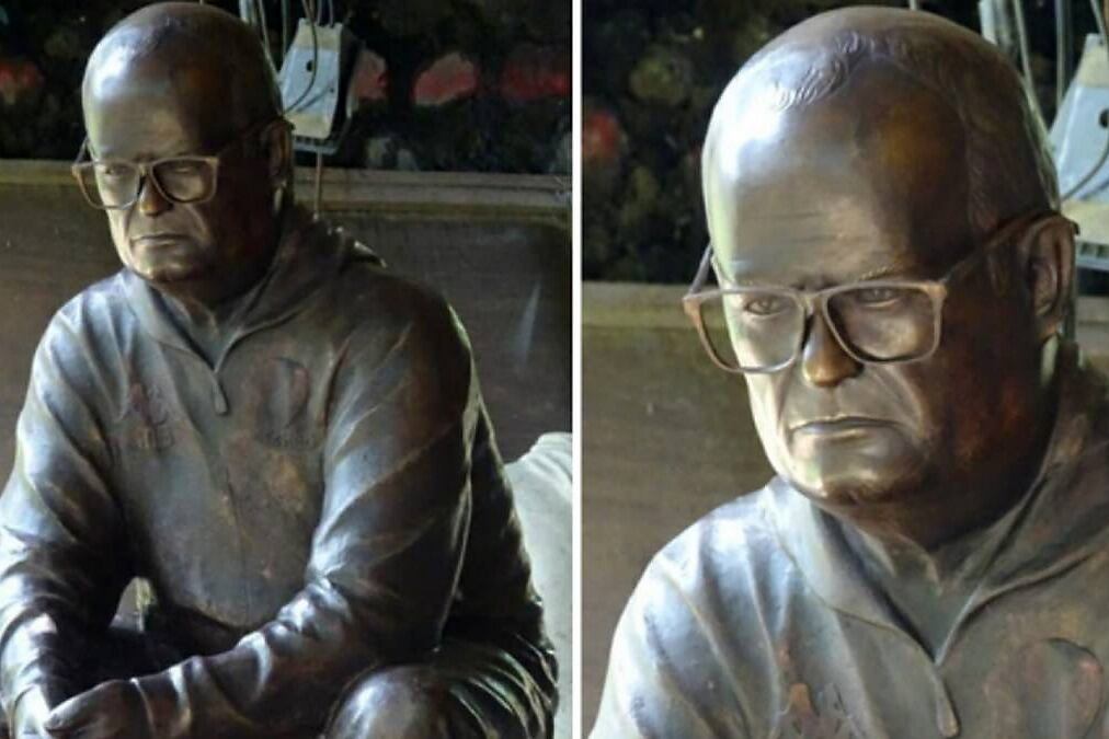 La estatua del "Loco" servirá para ayudar a un centro de salud mental.