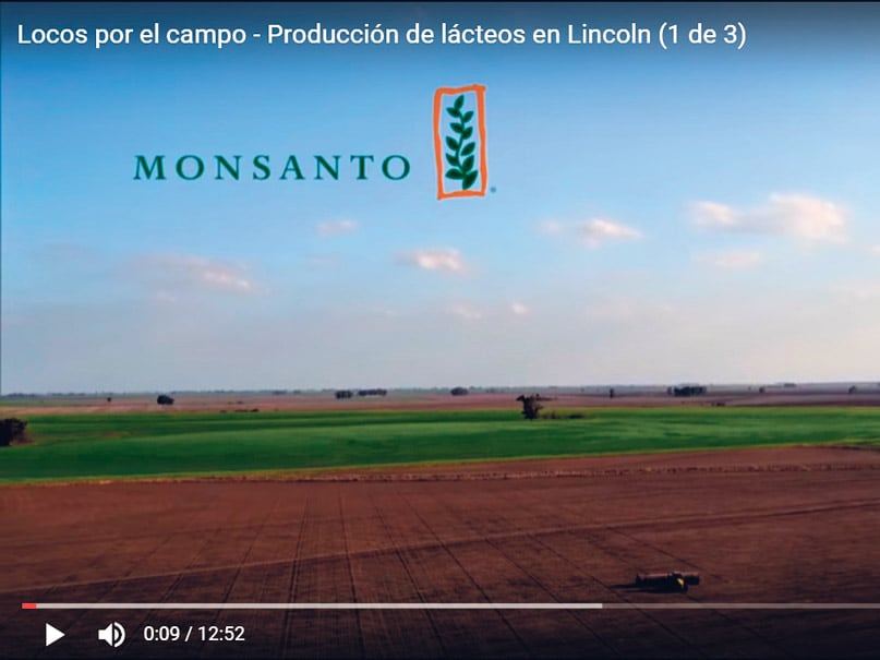 Una captura de pantalla del programa en YouTube: los episodios no están en la web del canal.