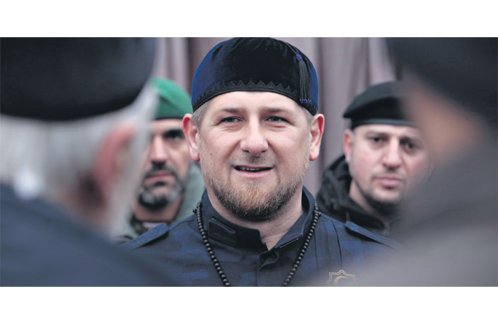 Ramzan Kadyrov, jefe de la República de Chechenia desde 2007.