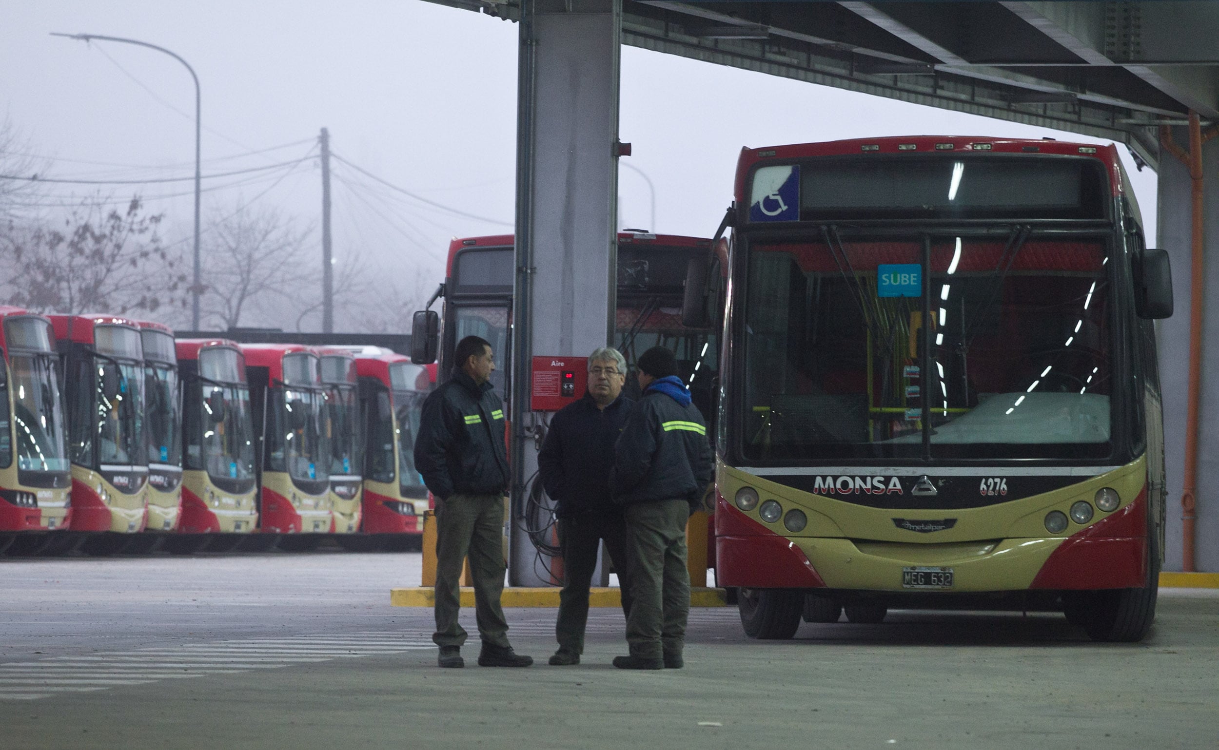 Esta mañana la empresa no permitió el ingreso de diez trabajadores.