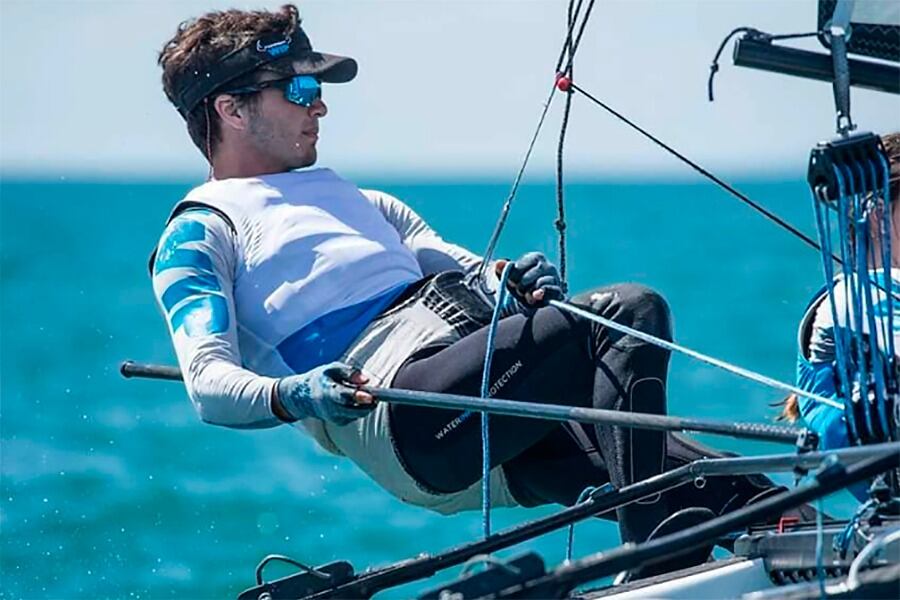 Mateo Majdalani, velista olímpico argentino