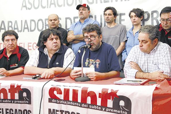 Los trabajadores del subte habían sido reprimidos y 16 de ellos detenidos en mayo del año pasado.