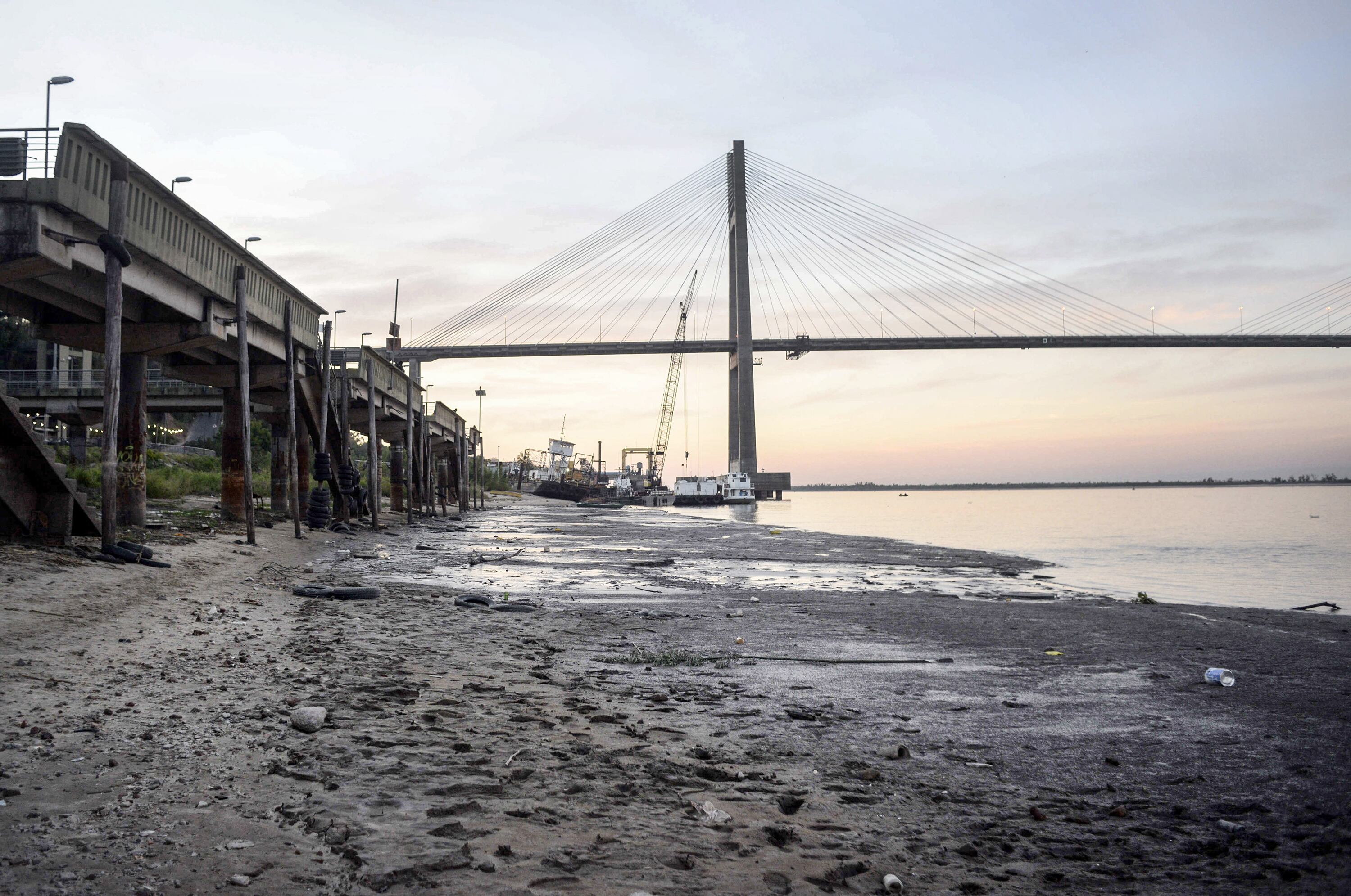 En Rosario el río se ubicó el 12 de agosto en 0,88 metros, cuando la media era 2,92.
