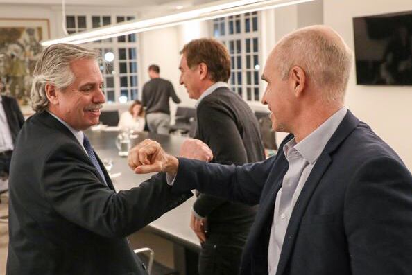 Alberto Fernández y Horacio Rodríguez Larreta se reunieron nuevamente en Olivos.