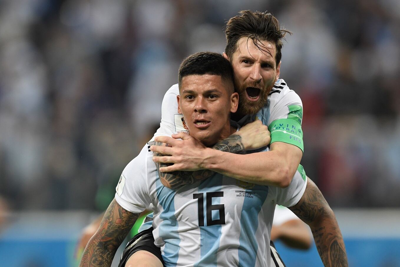 Memorable postal de Rusia 2018, acaso una de las pocas positivas de aquel Mundial