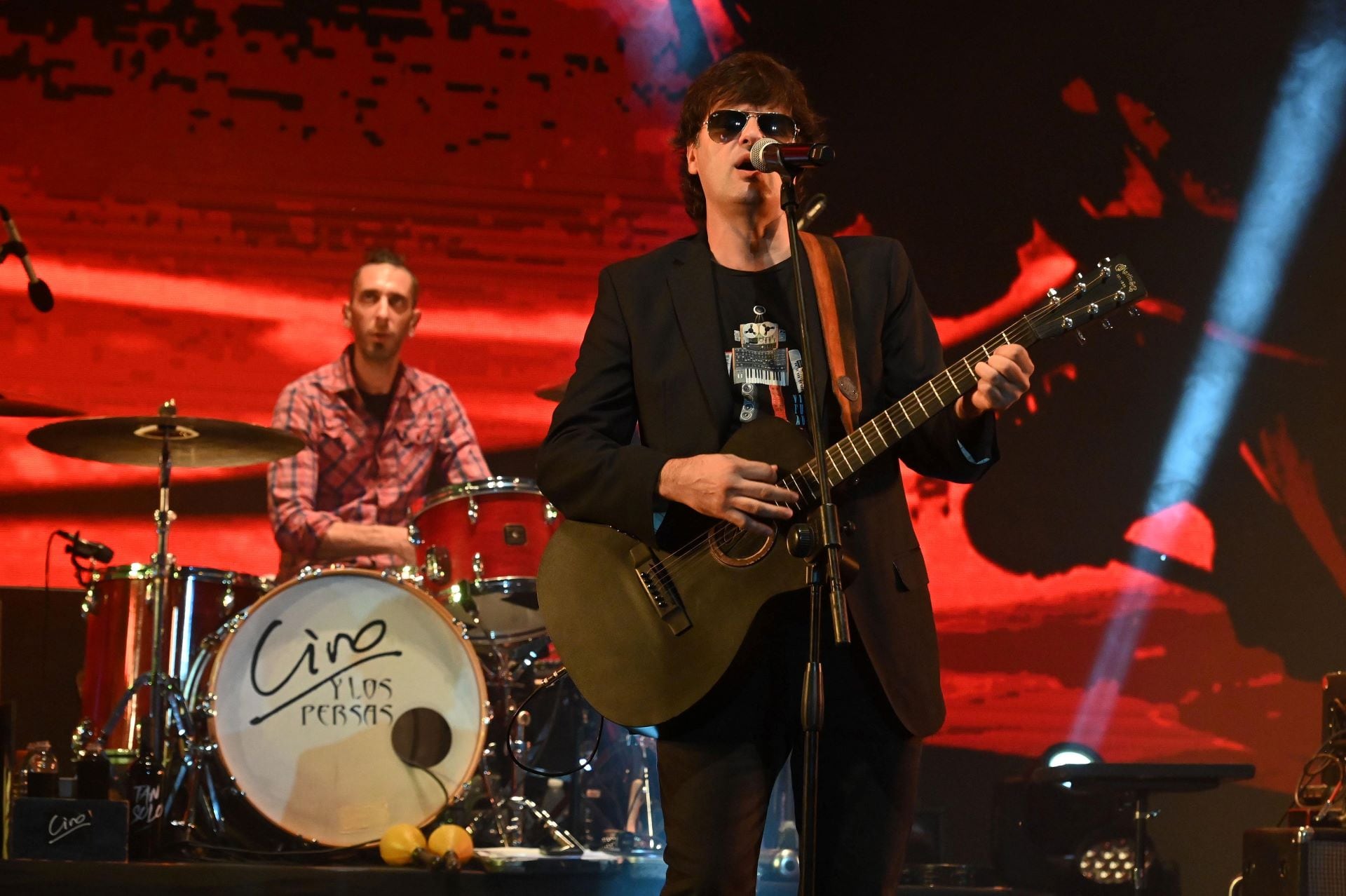 Andrés Ciro Martínez confirmó que cerrará la gira nacional de su banda con un show en Vélez el 9 de septiembre. (Foto: Télam)