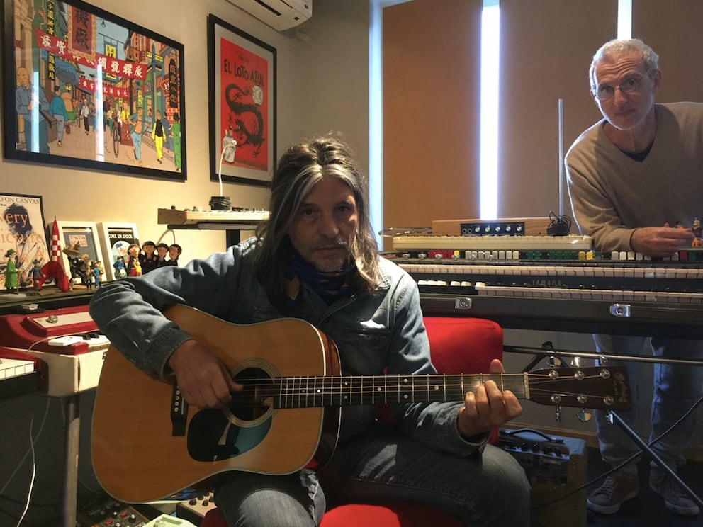 Gustavo Roca y Mario Siperman en El Loto Azul