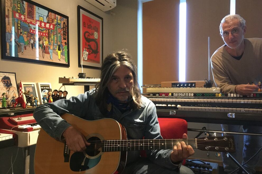 Gustavo Roca y Mario Siperman en El Loto Azul