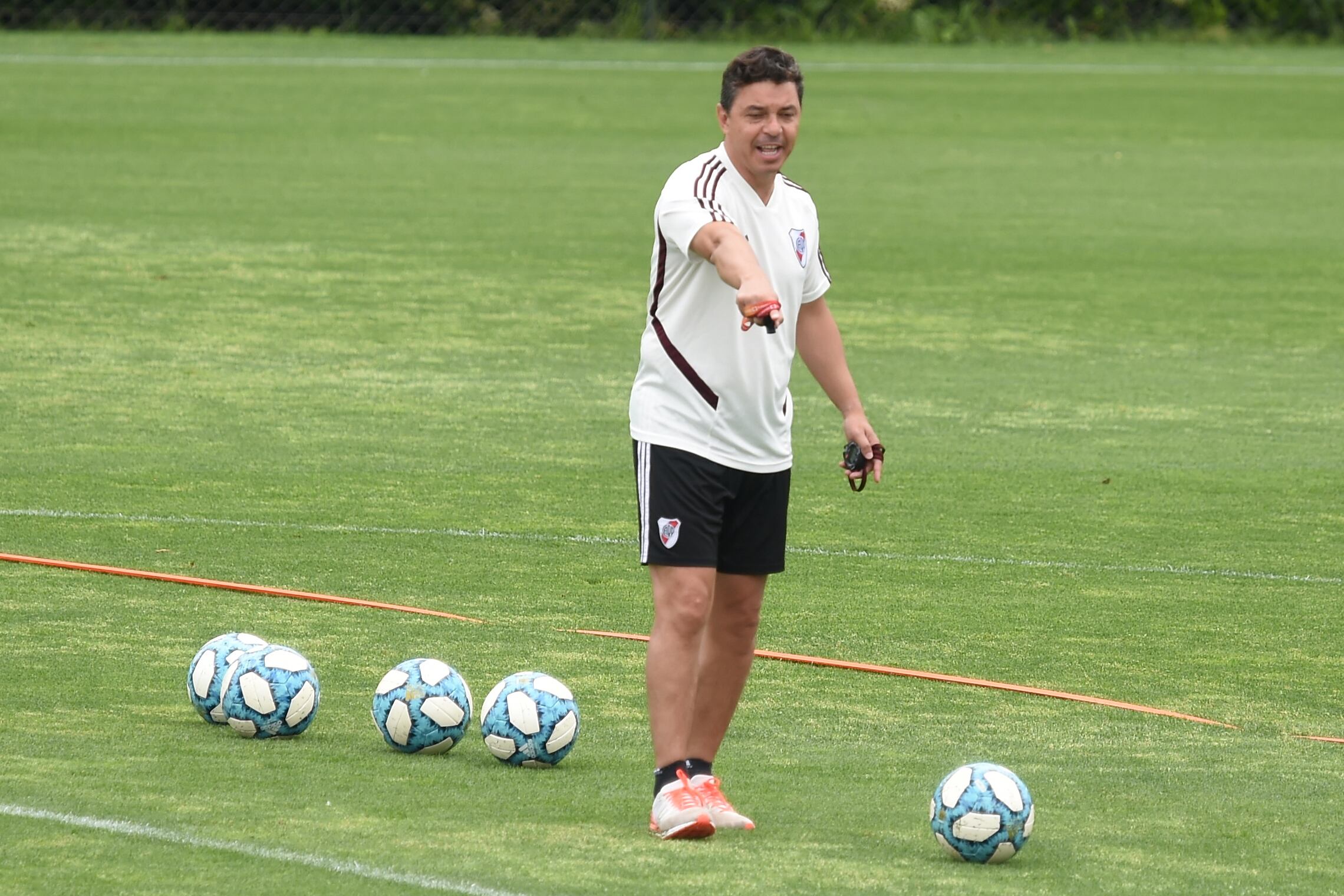 Marcelo Gallardo, DT de River Plate.