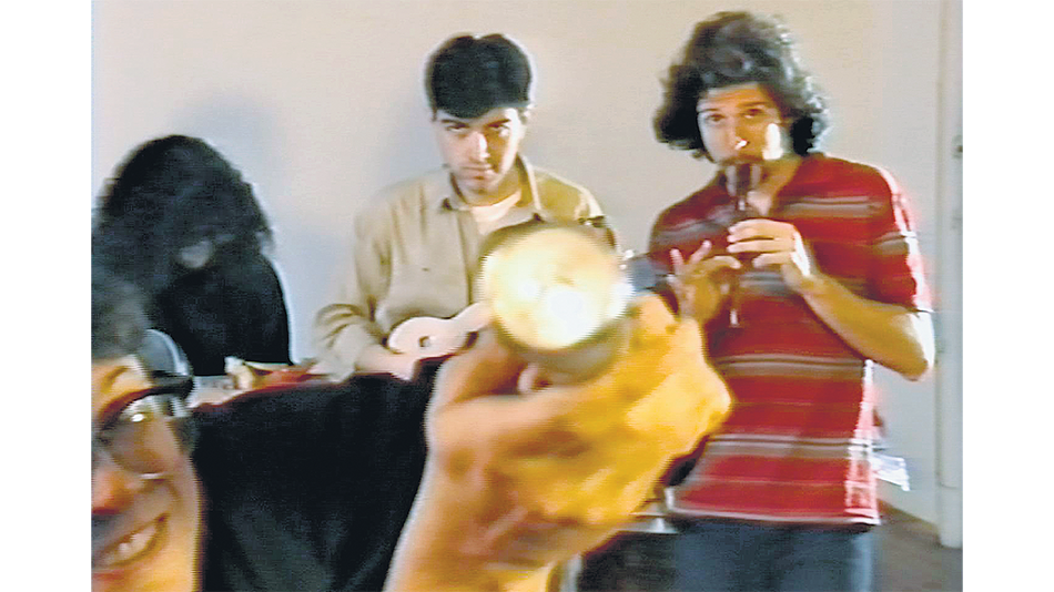 Los Medallones Poderosos: en la foto aparecen Podeti, Zurita y Fayó.