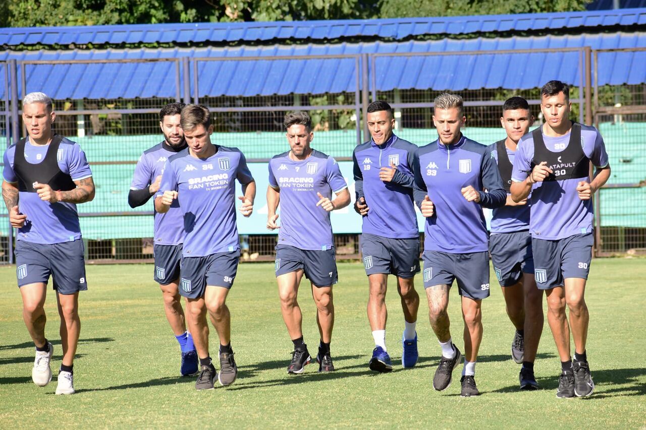 El plantel se entrenó este jueves