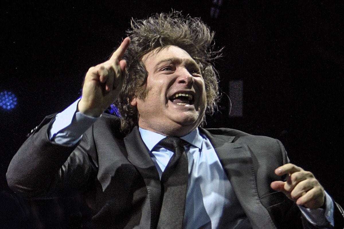 Presidente Javier Milei, enfrentado con todos los gobernadores a la vez.