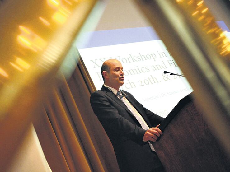 Federico Sturzenegger, presidente del Banco Central, planteó que busca aumentar las reservas.